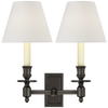 S2212BZL Visual Comfort French 2 Light Sconce | Main Image