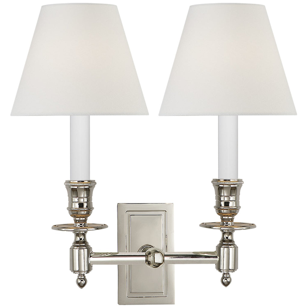 S2212PNL Visual Comfort French 2 Light Sconce | Alternate Image