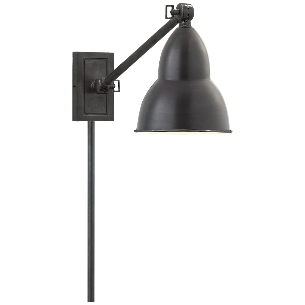 S2601BZ Visual Comfort French 1 Light Swing Arm | Main Image