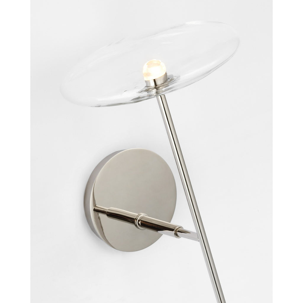 S2690PNCG Ian K. Fowler Calvino 1 Light Sconce | Alternate Image