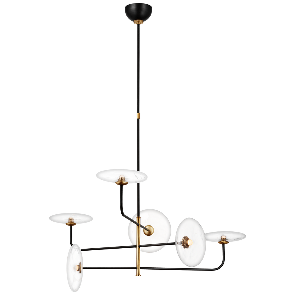 S5692AIHABCG Ian K. Fowler Calvino 1 Light Chandelier | Main Image
