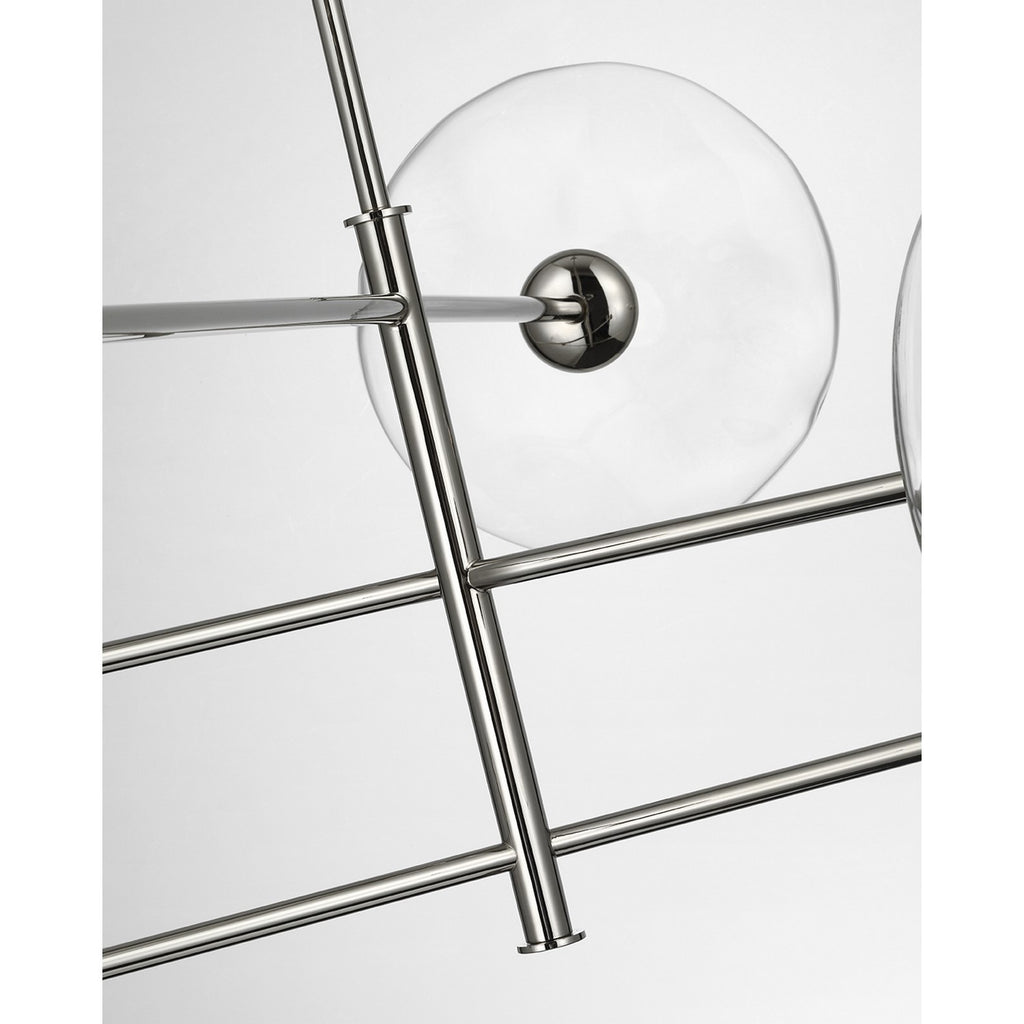 S5692PNCG Ian K. Fowler Calvino 1 Light Chandelier | Alternate Image