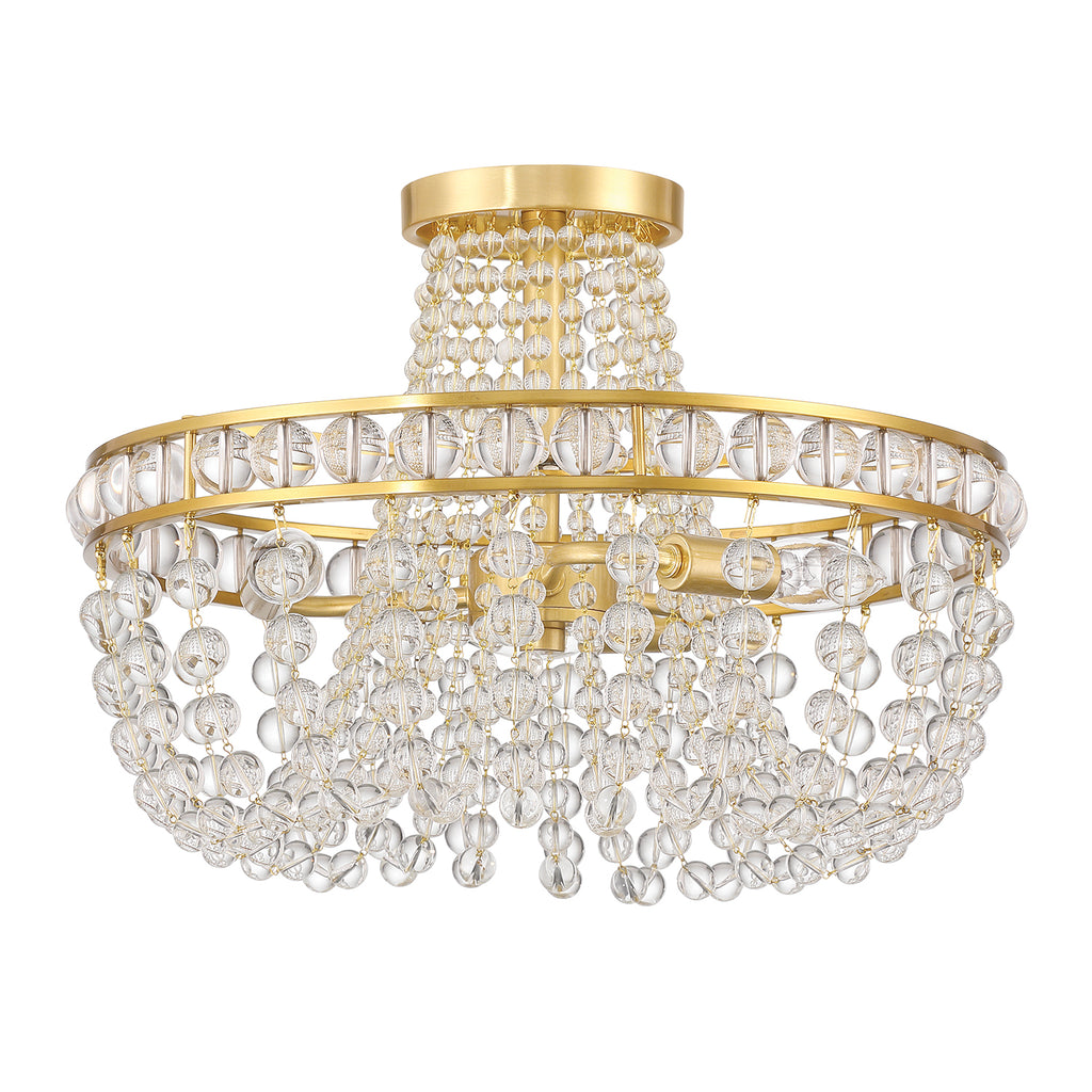 SEV-1800-AG Seville 16.5'' Semi Flush Mount | Alternate Image