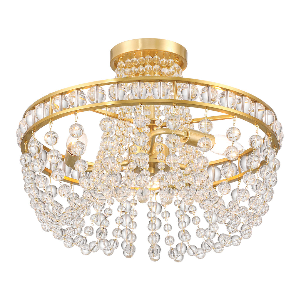 SEV-1800-AG Seville 16.5'' Semi Flush Mount | Alternate Image