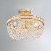 SEV-1800-AG Seville 16.5'' Semi Flush Mount | Lifestyle Image