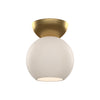 SF59706-BG/OP Ryan Pauly Arcadia 1 Light Semi-Flush Mount | Main Image