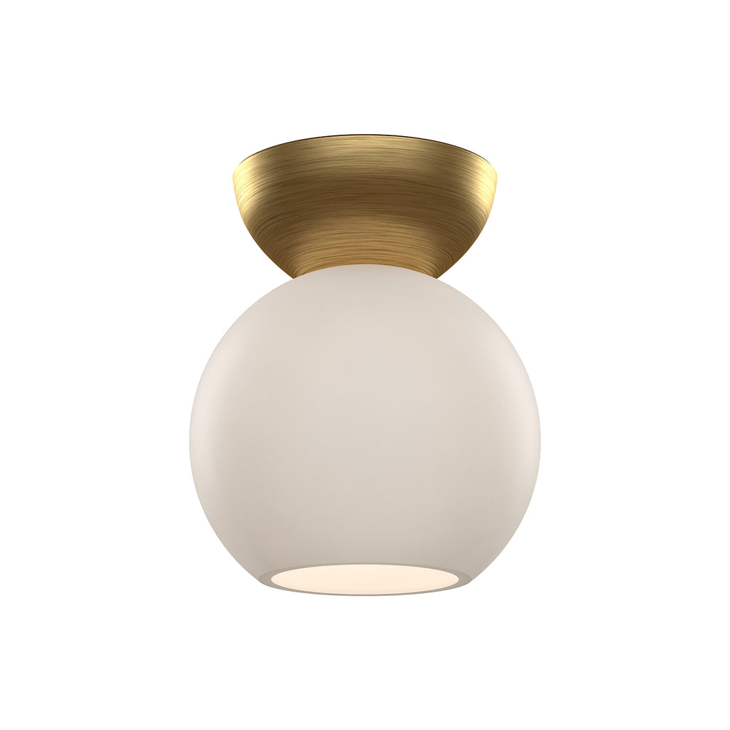 SF59706-BG/OP Ryan Pauly Arcadia 1 Light Semi-Flush Mount | Main Image