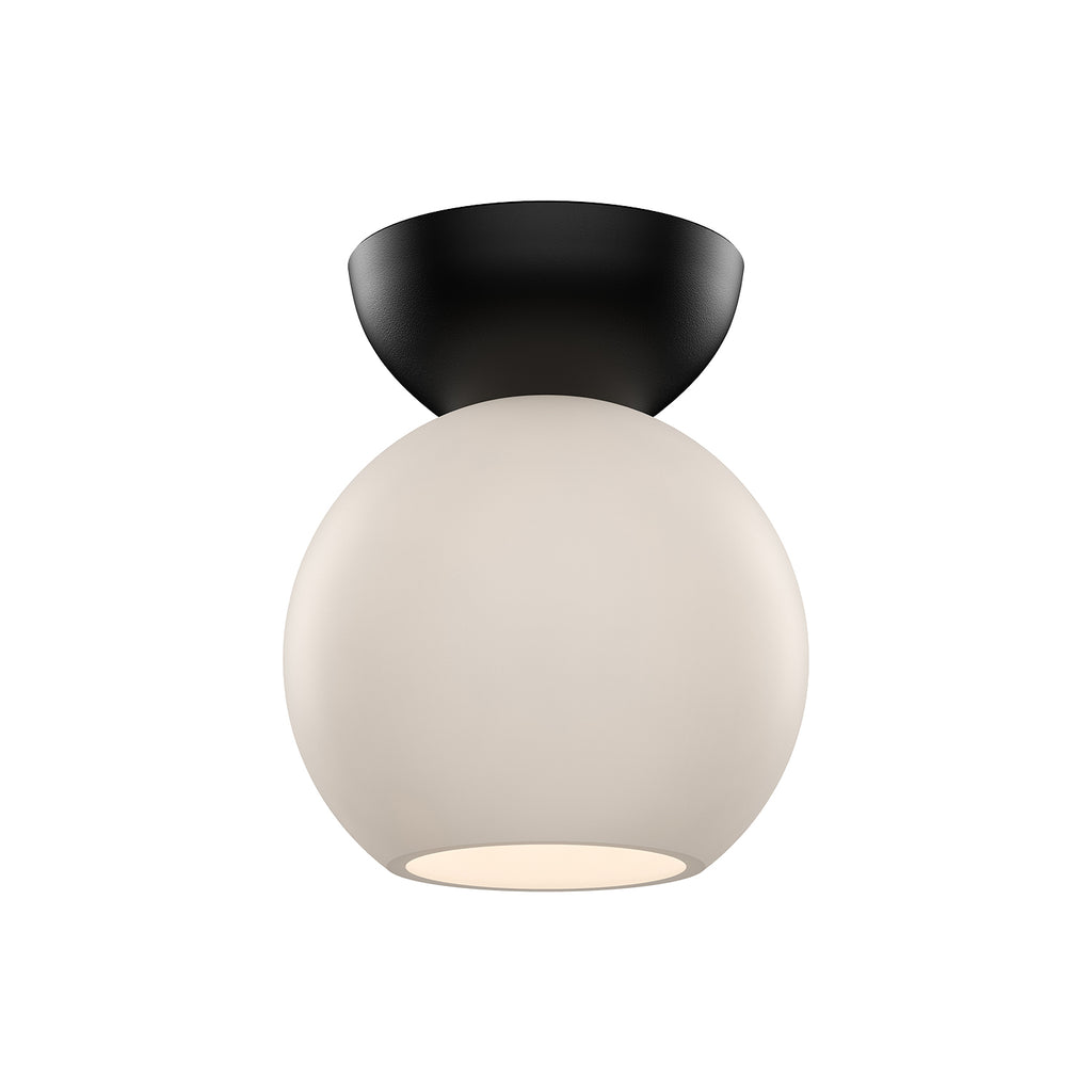 SF59706-BK/OP Ryan Pauly Arcadia 1 Light Semi-Flush Mount | Main Image