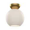 SF59708-BG/OP Ryan Pauly Arcadia 1 Light Semi-Flush Mount | Main Image