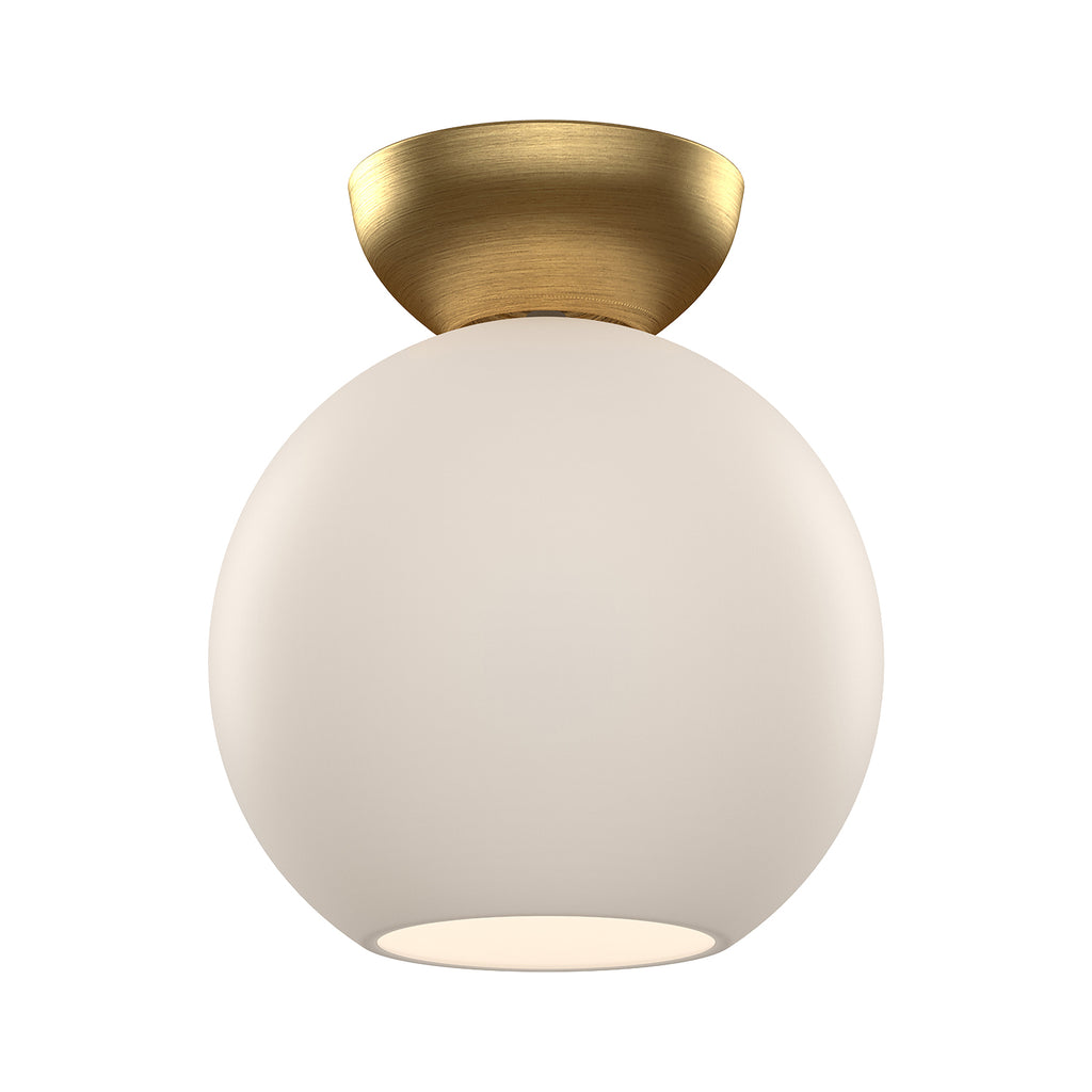 SF59708-BG/OP Ryan Pauly Arcadia 1 Light Semi-Flush Mount | Main Image