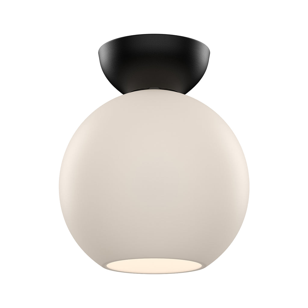 SF59708-BK/OP Ryan Pauly Arcadia 1 Light Semi-Flush Mount | Main Image