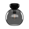 SF59708-BK/SM Ryan Pauly Arcadia 1 Light Semi-Flush Mount | Main Image