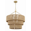 Crystorama Shyla 24'' Chandelier in Soft Gold - Additional View