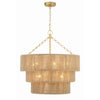 Crystorama Shyla 24'' Chandelier in Soft Gold - Additional View