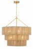 SHY-10907-SG Shyla 10 Light Chandelier | Alternate Image