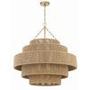 Crystorama Shyla 32'' Chandelier in Soft Gold - Additional View