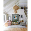 Crystorama Shyla 32'' Chandelier in Soft Gold - Lifestyle View