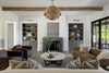 Crystorama Shyla 32'' Chandelier in Soft Gold - Lifestyle View