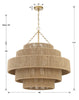 SHY-10909-SG Shyla 20 Light Chandelier | Dimensions Image