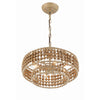 Crystorama Silas 16'' Pendant in Burnished Silver - Additional View