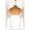 Crystorama Silas 30'' Chandelier in Burnished Silver - Lifestyle View