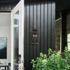 SIM-801-MK-TG Simpson 8'' Outdoor Sconce | Lifestyle Image