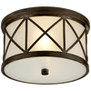 SK4010BZFG Suzanne Kasler Montpelier 2 Light Flush Mount | Main Image