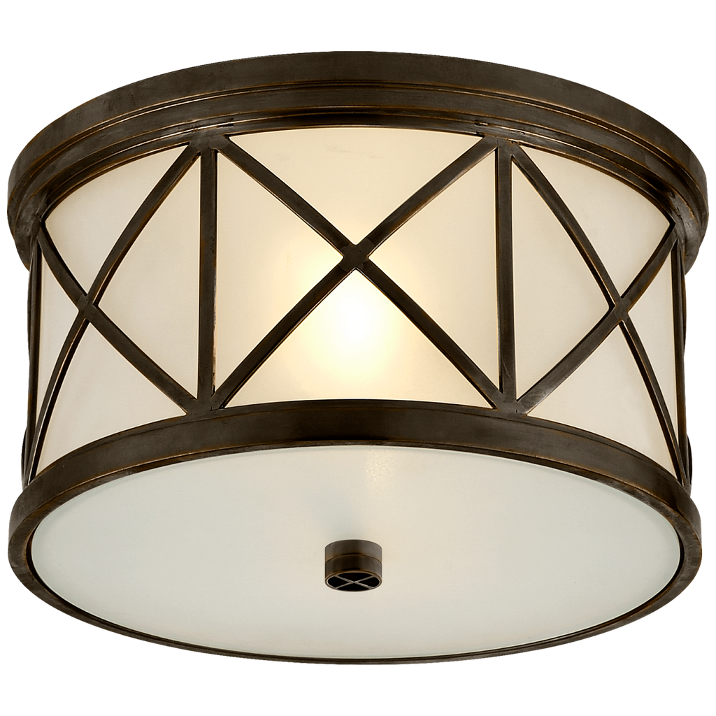 SK4010BZFG Suzanne Kasler Montpelier 2 Light Flush Mount | Main Image