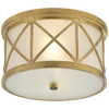 SK4010HABFG Suzanne Kasler Montpelier 2 Light Flush Mount | Main Image