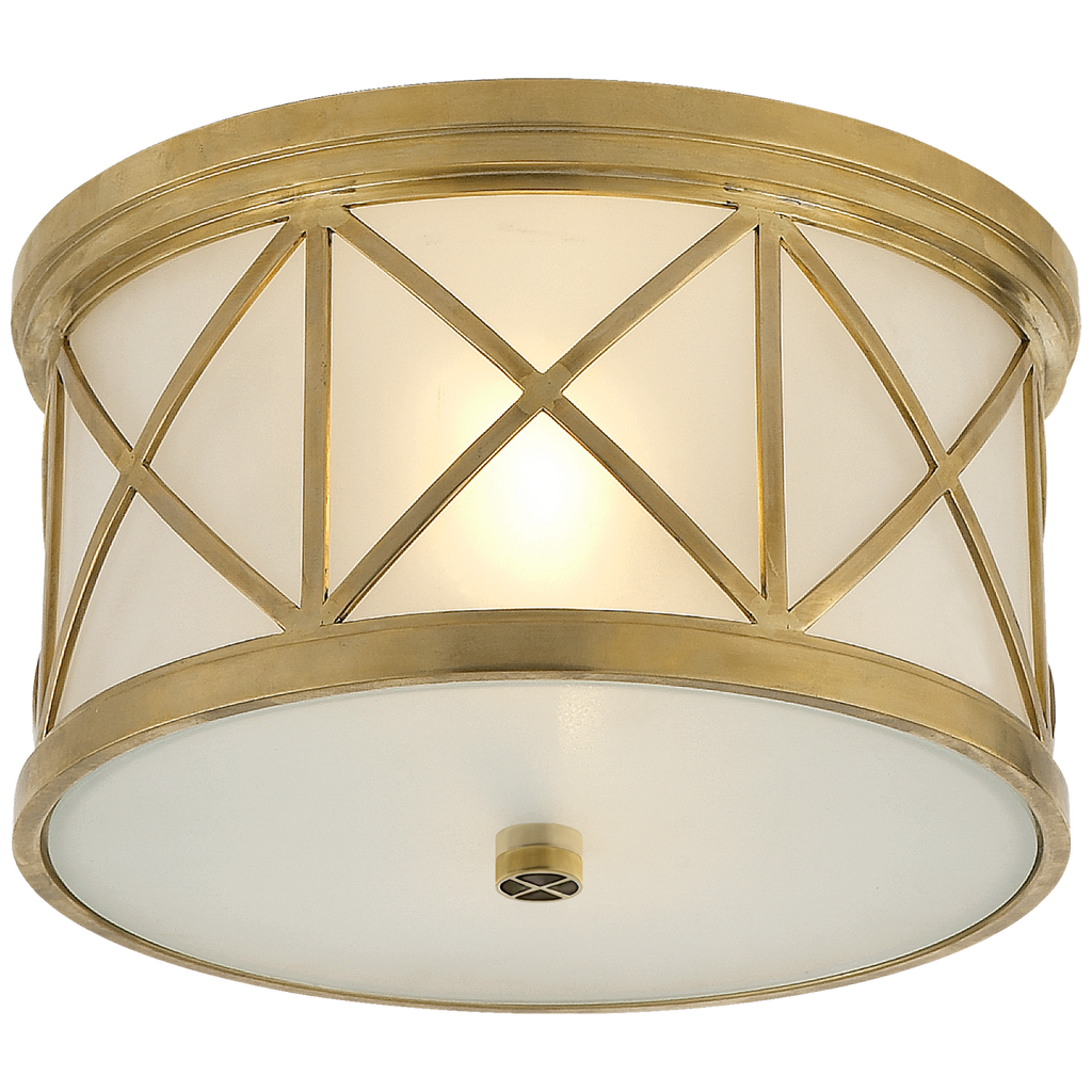 SK4010HABFG Suzanne Kasler Montpelier 2 Light Flush Mount | Main Image