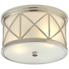 SK4010PNFG Suzanne Kasler Montpelier 2 Light Flush Mount | Main Image