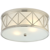 SK4011PNFG Suzanne Kasler Montpelier 3 Light Flush Mount | Main Image