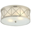 SK4011PNFG Suzanne Kasler Montpelier 3 Light Flush Mount | Alternate Image