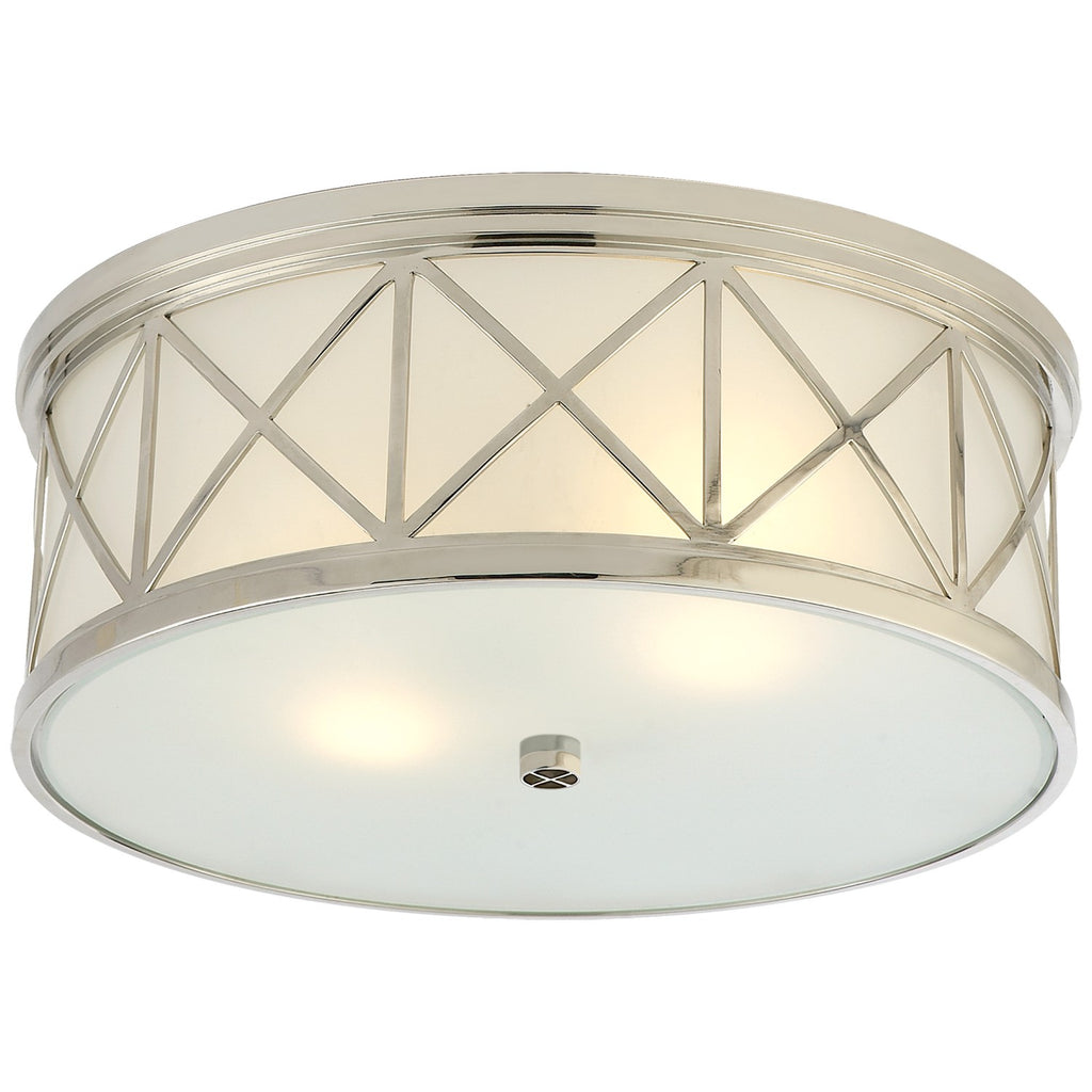 SK4011PNFG Suzanne Kasler Montpelier 3 Light Flush Mount | Alternate Image