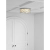 SK4011PNFG Suzanne Kasler Montpelier 3 Light Flush Mount | Lifestyle Image