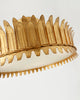 SK4206GI Suzanne Kasler Leslie 4 Light Semi-Flush Mount | Alternate Image