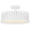 SK4206PW Suzanne Kasler Leslie 4 Light Semi-Flush Mount | Main Image