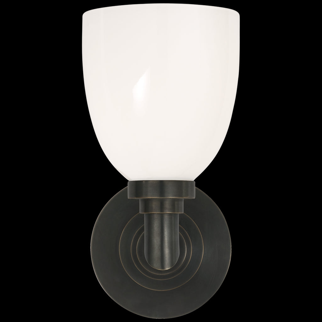 SL2841BZWG Chapman & Myers Wilton 1 Light Bath | Main Image