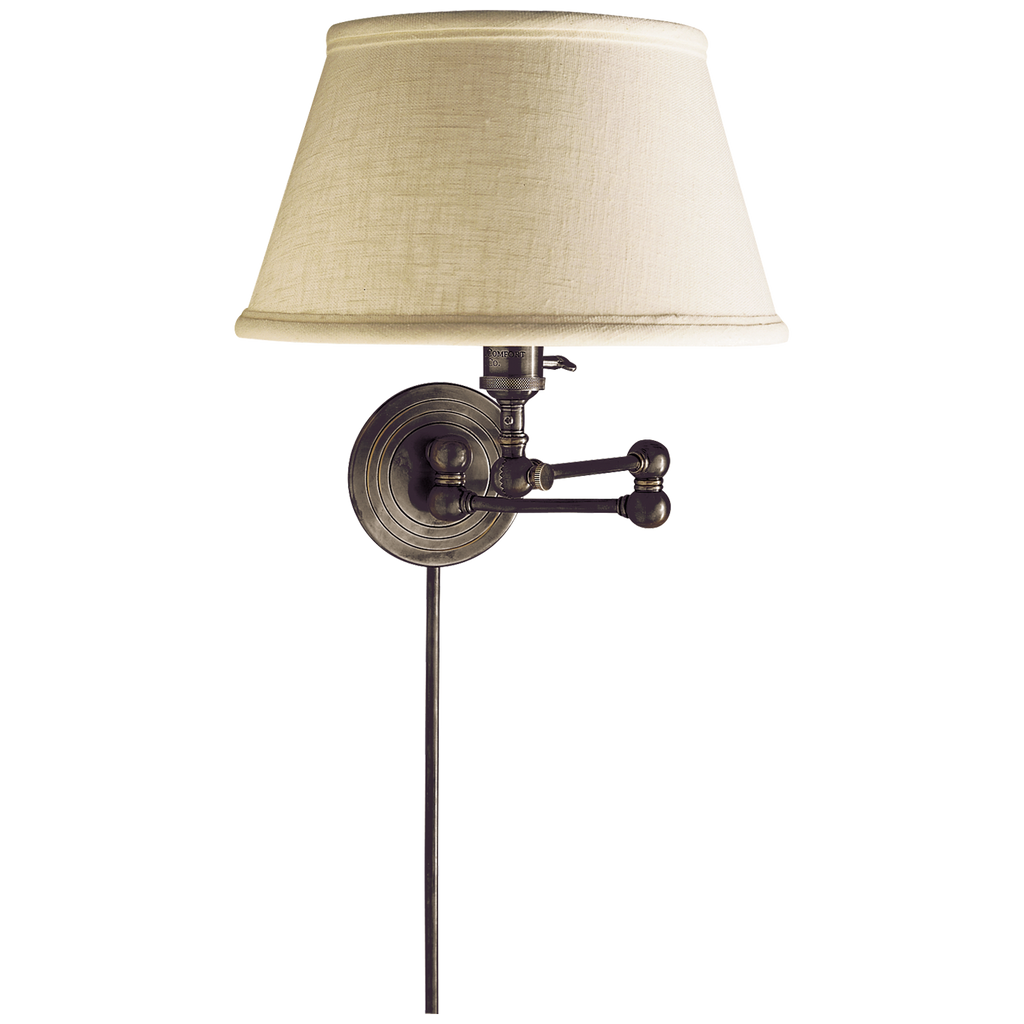 SL2920BZL Chapman & Myers Boston 1 Light Swing Arm | Main Image