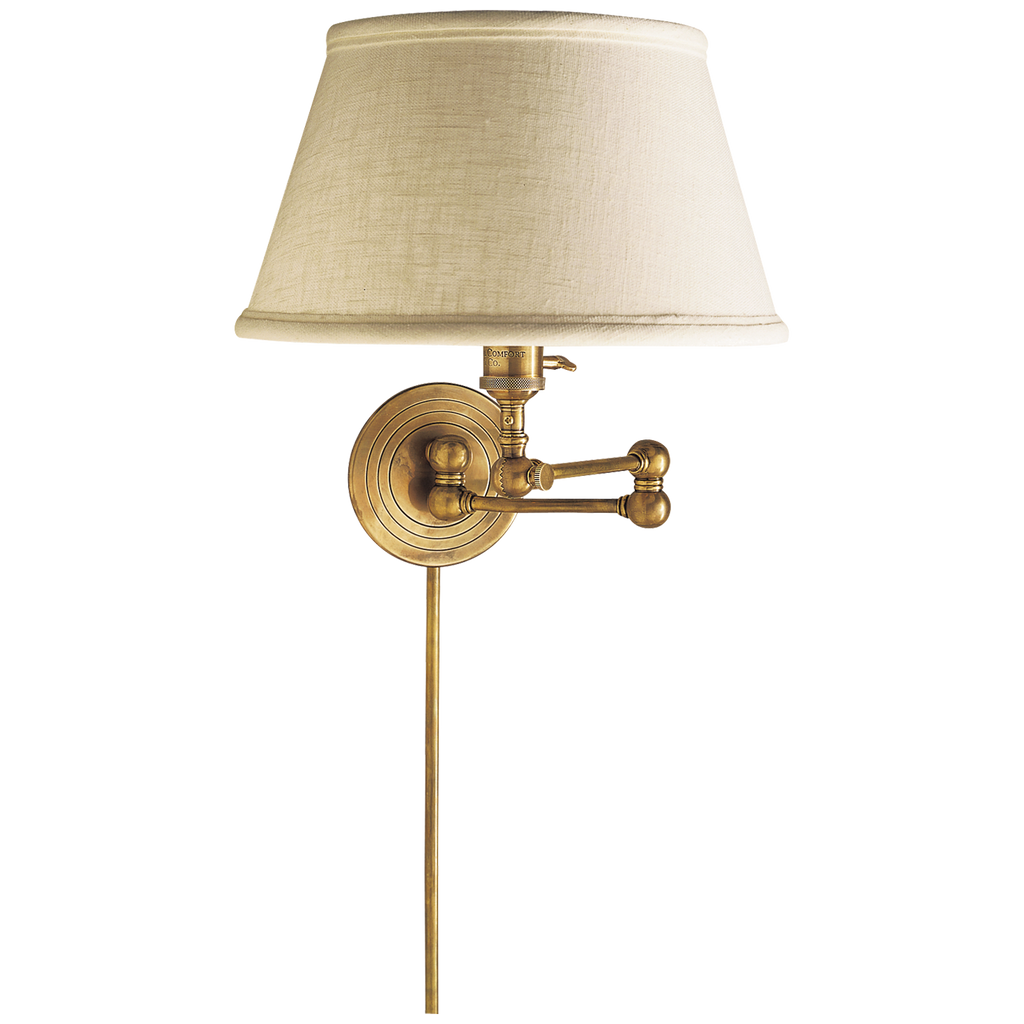 SL2920HABL Chapman & Myers Boston 1 Light Swing Arm | Main Image