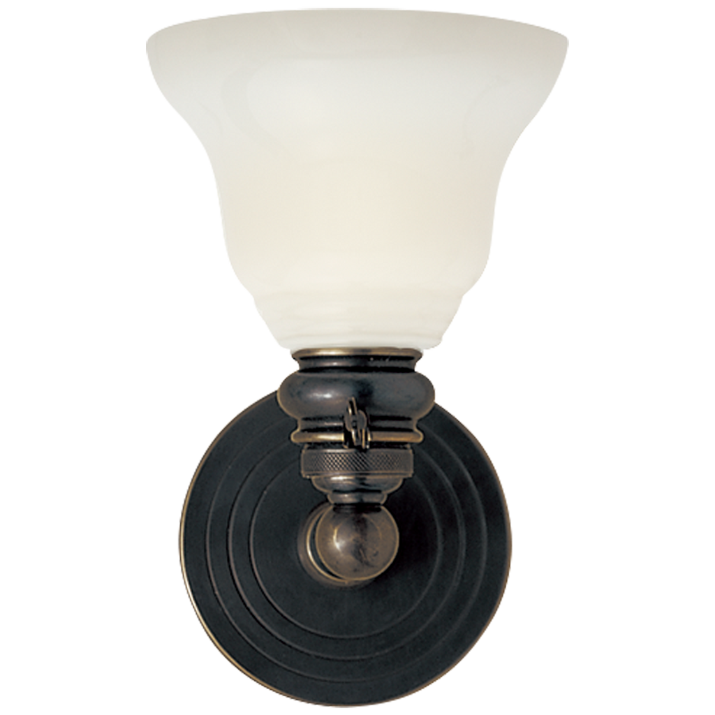 SL2931BZSLEGWG Chapman & Myers Boston 1 Light Sconce | Main Image