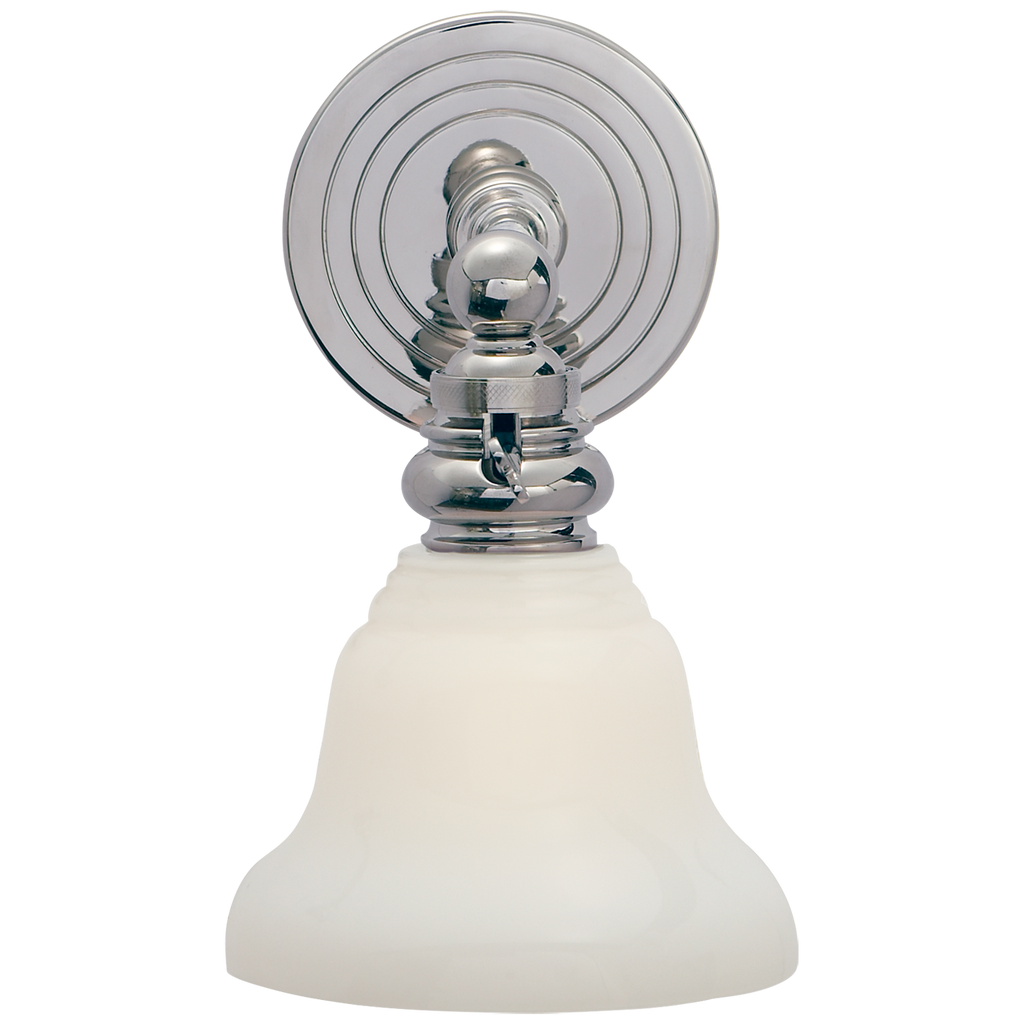 SL2931CHSLEGWG Chapman & Myers Boston 1 Light Sconce | Main Image