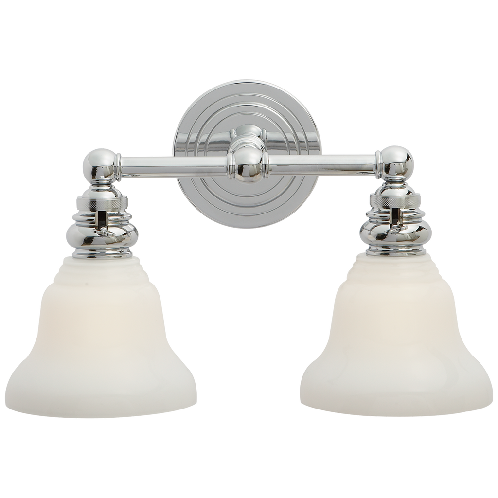 SL2932CHSLEGWG Chapman & Myers Boston 2 Light Bath | Main Image