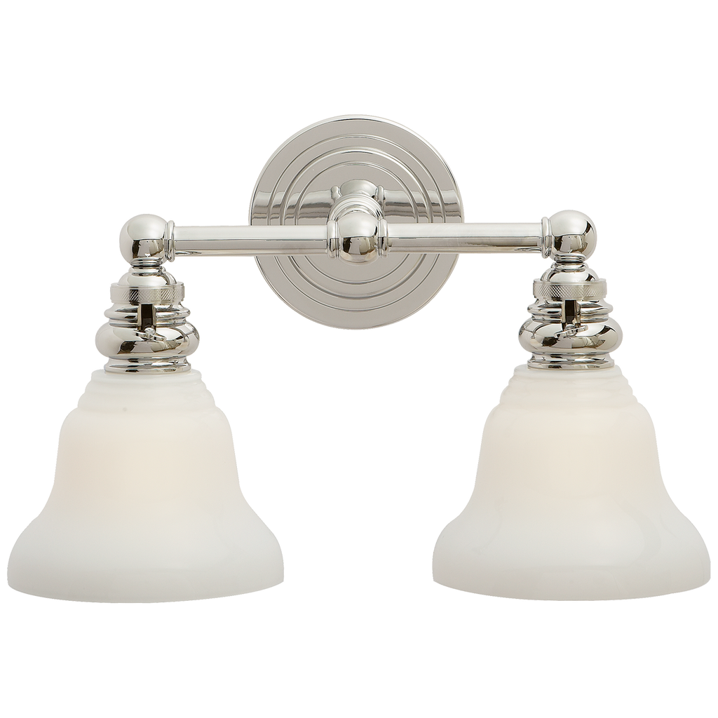 SL2932PNSLEGWG Chapman & Myers Boston 2 Light Bath | Main Image