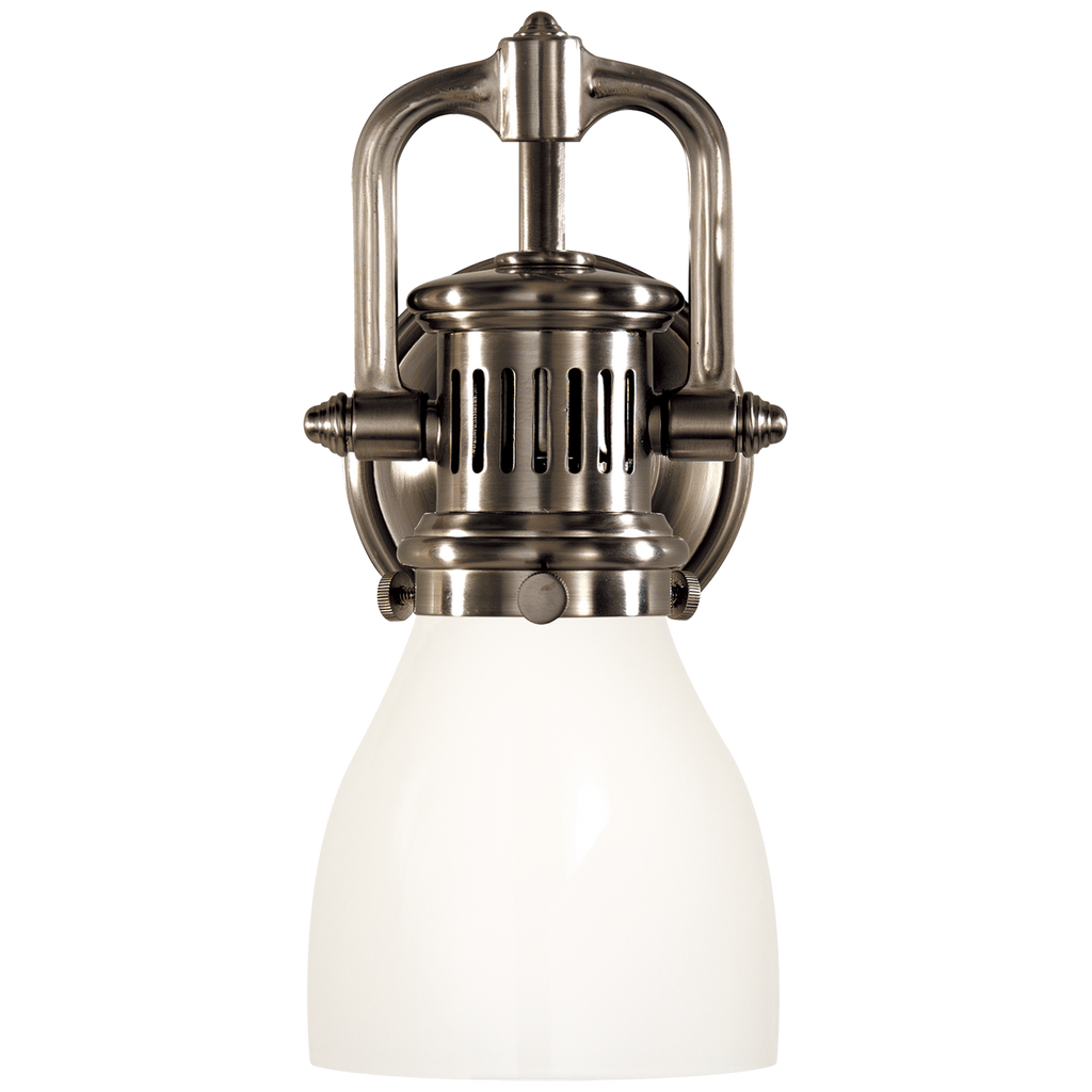 SL2975ANWG Chapman & Myers Yoke 1 Light Sconce | Main Image