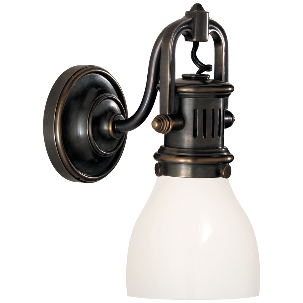 SL2975BZWG Chapman & Myers Yoke 1 Light Sconce | Main Image