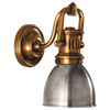 SL2975HABAN Chapman & Myers Yoke 1 Light Sconce | Main Image