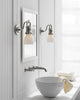SL2975PNWG Chapman & Myers Yoke 1 Light Sconce | Lifestyle Image