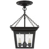 SL5870BR Chapman & Myers Cornice 3 Light Semi Flush Mount | Alternate Image