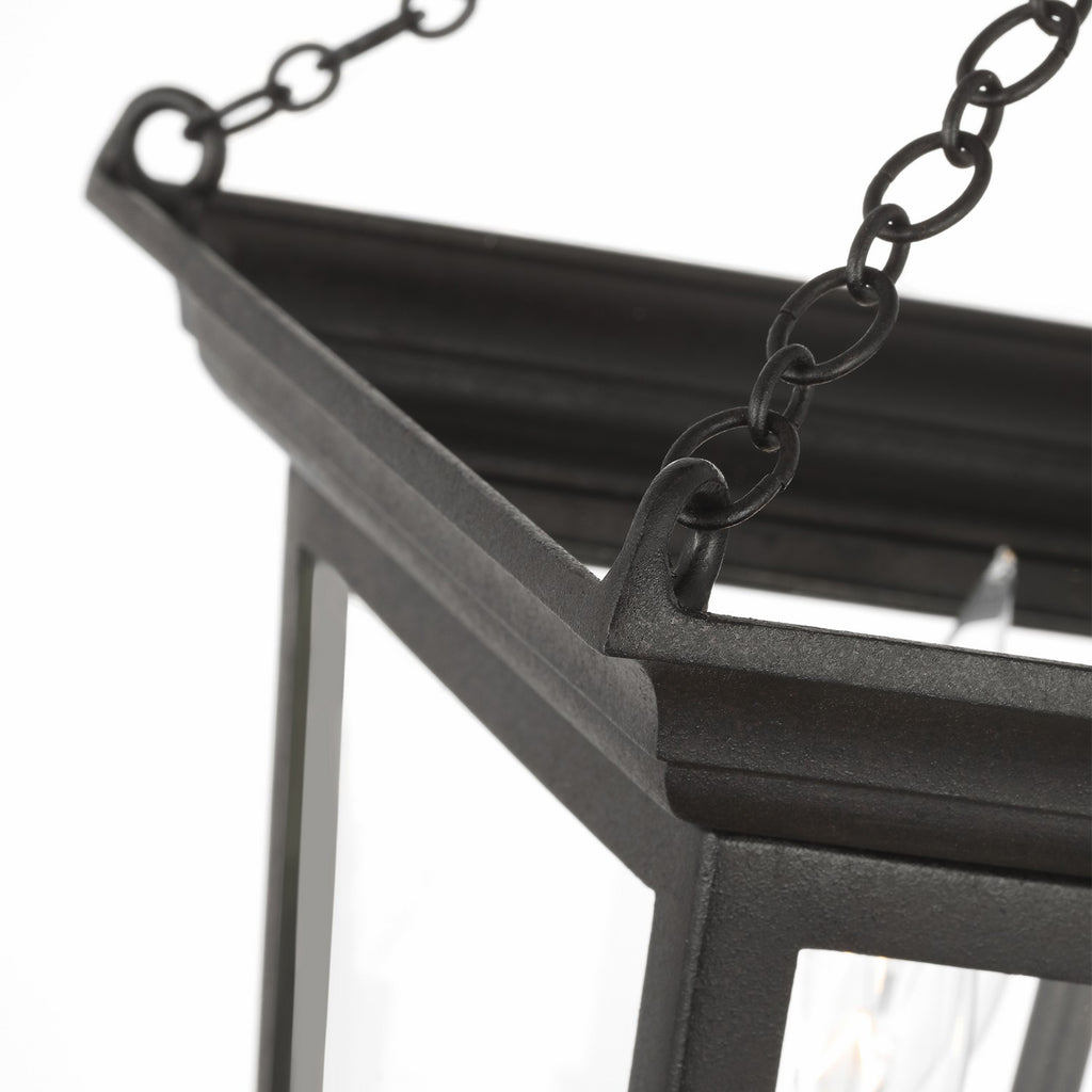 SL5870BR Chapman & Myers Cornice 3 Light Semi Flush Mount | Alternate Image